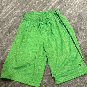 Lime green boy shorts
